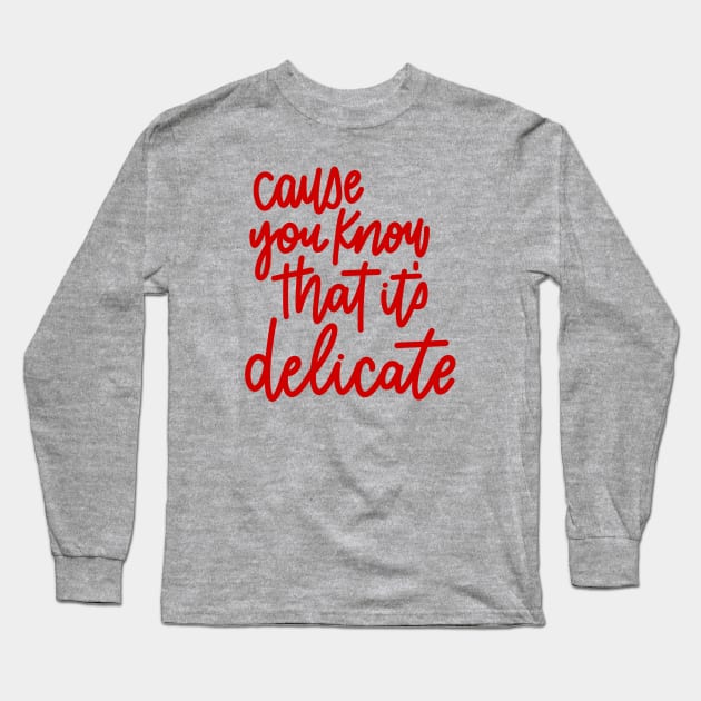 delicate Long Sleeve T-Shirt by TheMidnightBruja